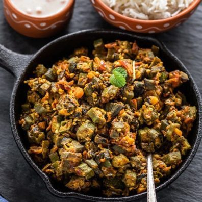 Bhindi Fry Masala - Deli Bite Catering