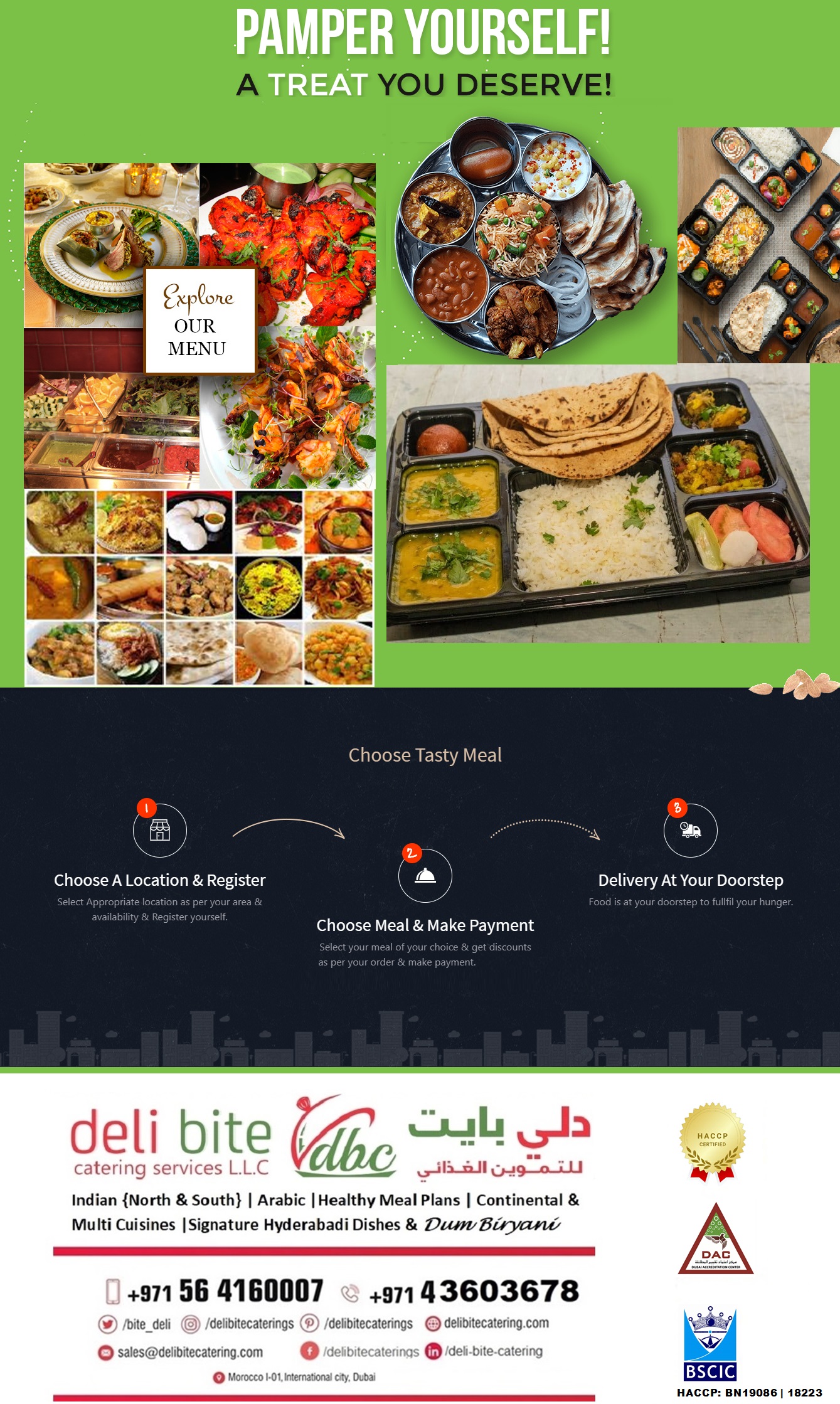 Dubai Indian Food Delivery