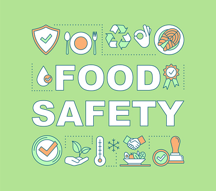 Delicious mouthwatering Food Safety