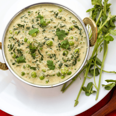 Methi Malai Mutter