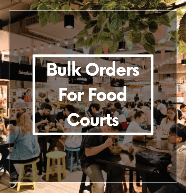 Bulk Orders For Food Courts