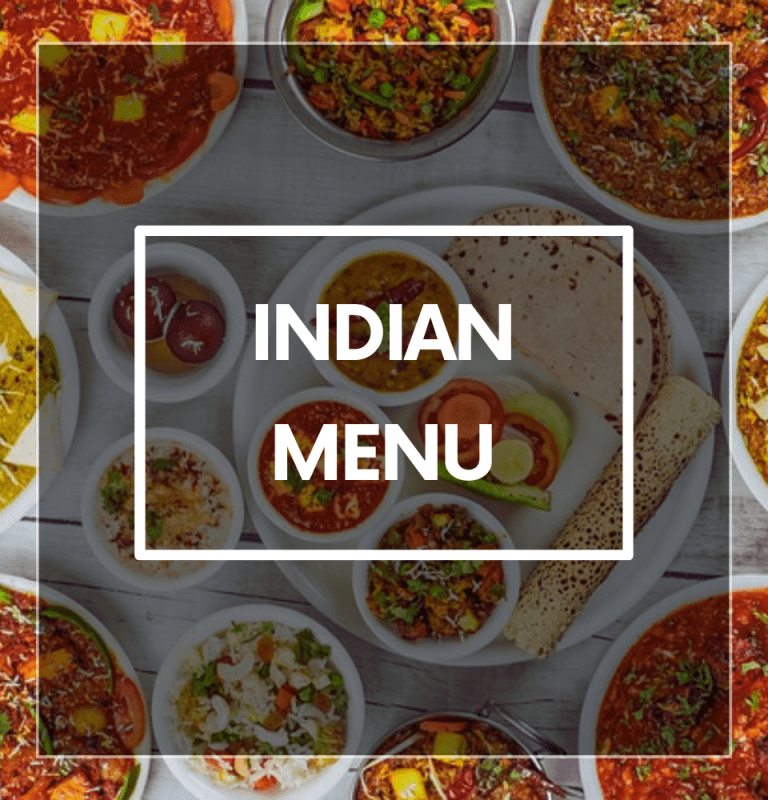 Indian Menu