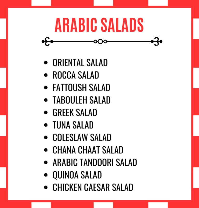 Arabic Salads