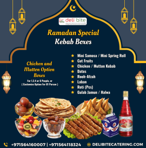 Enjoy Deli Bite Catering's Delicious Kebab Boxes This Ramadan!