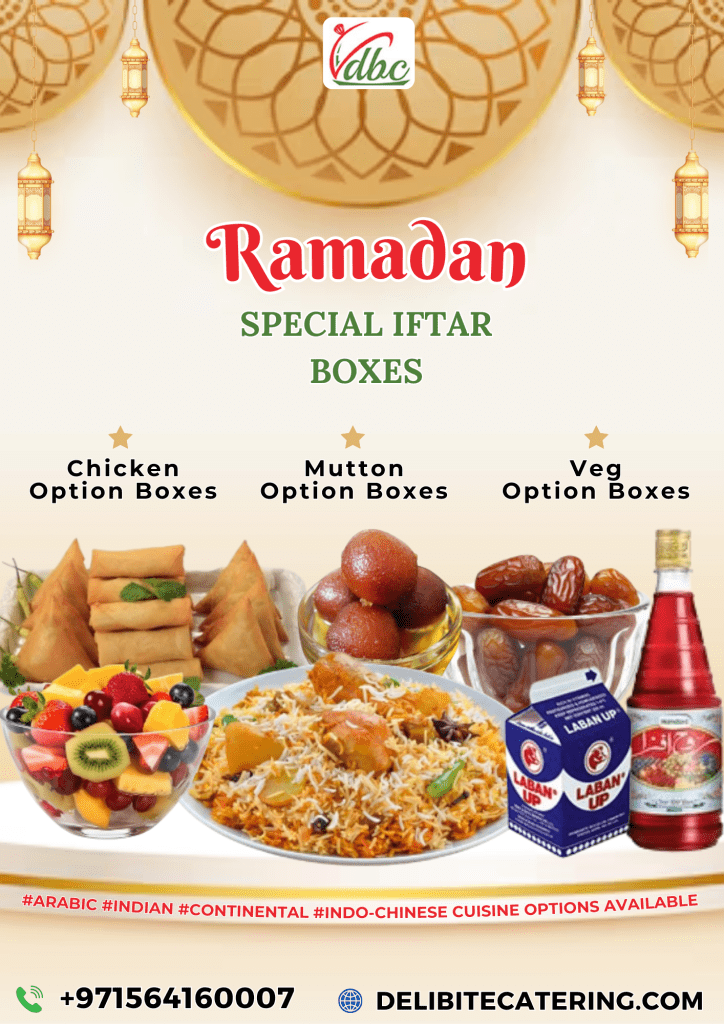 Enjoy Delicious Ramadan Special Iftar Boxes from Deli Bite Catering in Dubai!