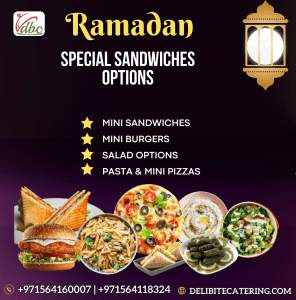 Enjoy Delicious Sandwiches this Ramadan with Deli Bite Catering Dubai!