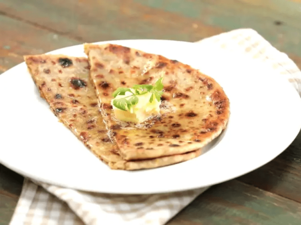 Dhaba Style Keema Paratha