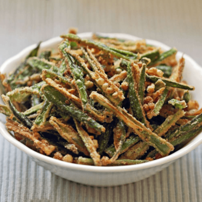 Bhindi Fry (Kurkure Style)