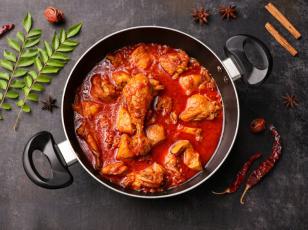 Spicy Kadhai Chicken